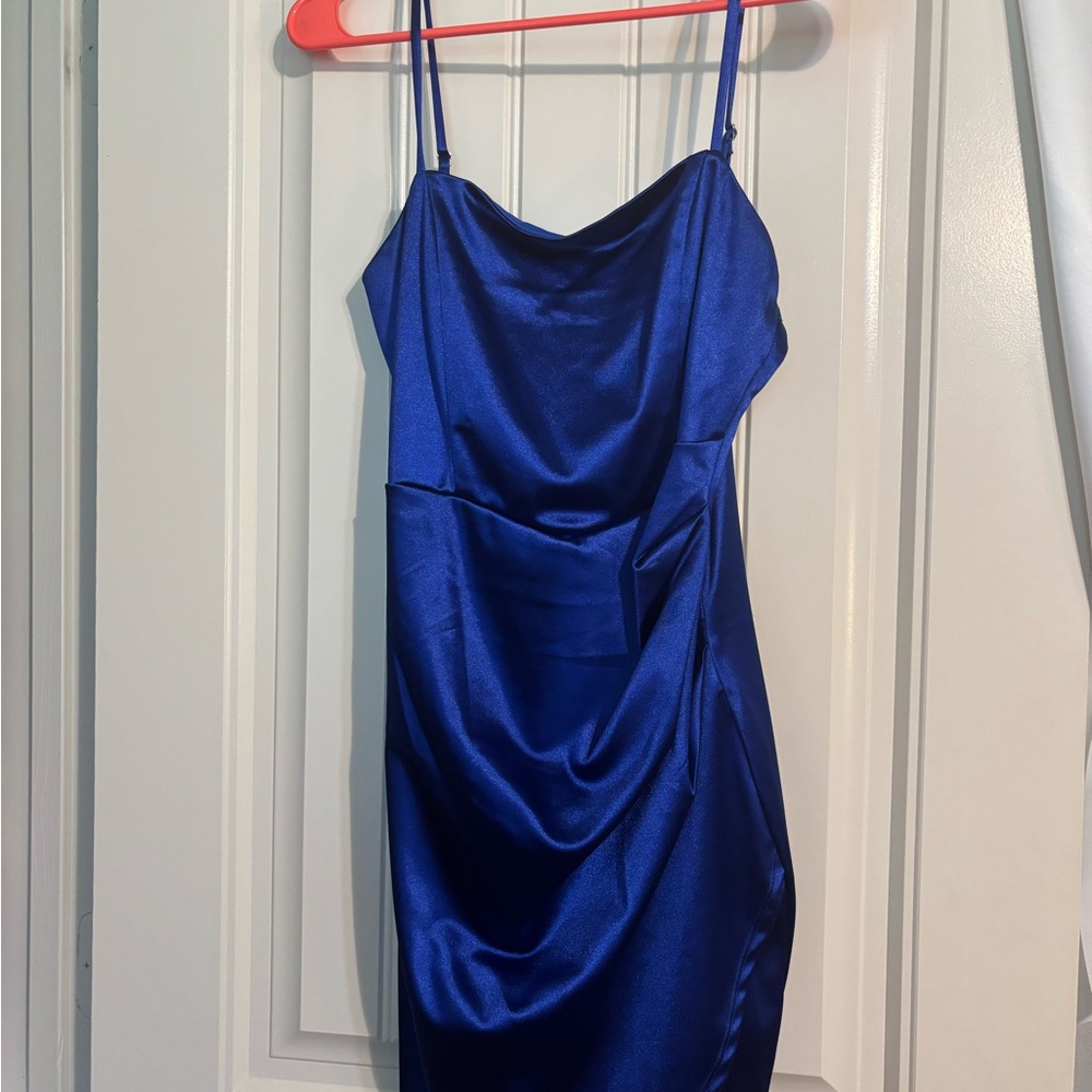 Honey and Rosie Royal Blue Mini Dress
